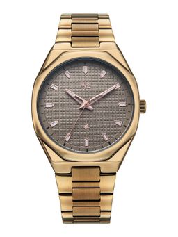 Fastrack - Vyb Nimbus Quartz Grey Dial Khaki Zinc Alloy Strap (FV30043QM02W) (M)
