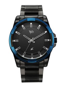 Fastrack - Vyb Horizon Quartz Black Dial Black Alloy Strap (FV30049KM01) (M)