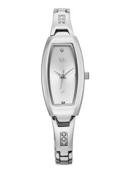 Fastrack - Vyb Manifester Quartz Silver Dial Steel Stainless Steel Strap (FV60113SM01W) (M)