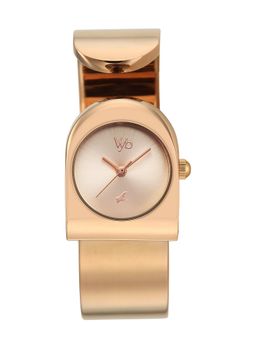 Fastrack - Vyb Striker Quartz Rose Gold Dial Rose Gold Alloy Strap (FV60130WM01W) (M)