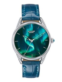 Sonata - Poze 8 Quartz Blue With Luminous Effect Dial Blue Leather Strap (SP70100SL01W) (M)
