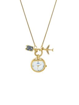 Sonata - Poze 8 Quartz White Mop Dial Ipg Necklace (SP80155YM01W) (M)