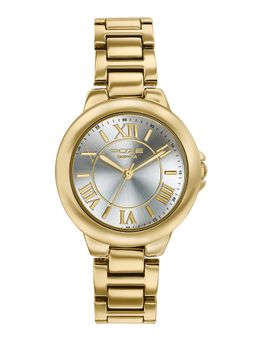 Sonata - Poze 8 Quartz White Dial Gold Alloy Strap (SP80158YM01W) (M)