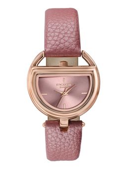 Sonata - Poze 8 Quartz Pink Dial Pink Pu Leather Strap (SP80159WL01W) (M)