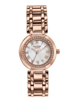 Sonata - Poze 8 Quartz White Dial Ip Rose Gold Alloy Strap (SP80163WM01W) (M)