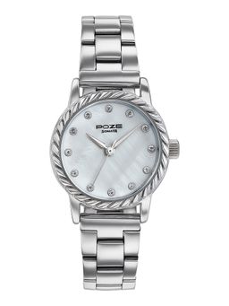 Sonata - Poze 8 Quartz Mop White Dial Silver Solid Link Strap (SP80177SM01W) (M)