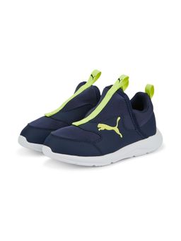 Puma - Fun Racer Slip On Kids Blue Casual Shoes