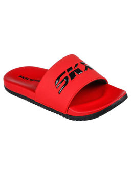SKECHERS - Boys Gambia Iii-Grayler Red Flipflops