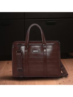 ESBEDA - Brown Manor Professional Bag With Detachable Strap (M)