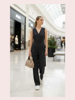 CrossKulture - Women Structured Handheld Handbag With Detachable Strap - Beige