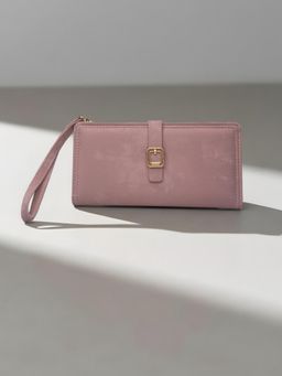 CrossKulture - Women Pink Solid Wallet