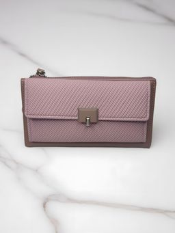 CrossKulture - Women Peach Textured Wallet