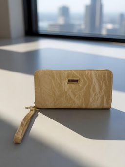 CrossKulture - Women Gold Solid Wallet