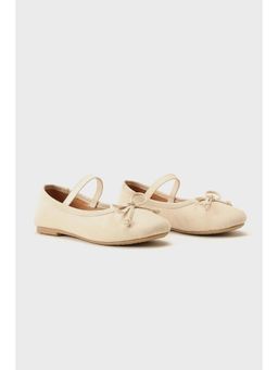 One Friday - Girls Ecru Cream Ballerina