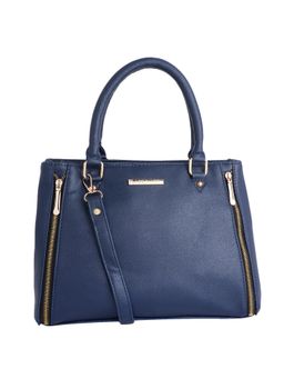 Lapis O Lupo - Blue Solid-Plain Handbag