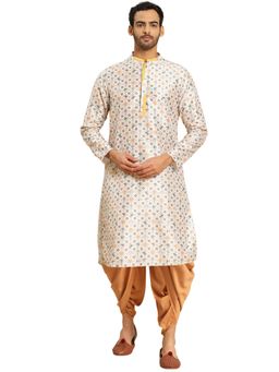 KISAH - Men White Kurta Set (Set of 2)