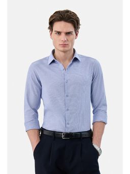 Snitch - Light Blue Slim Formal Shirt for Men