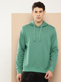 Alcis - Men Green Minimal Luxe Hoodie