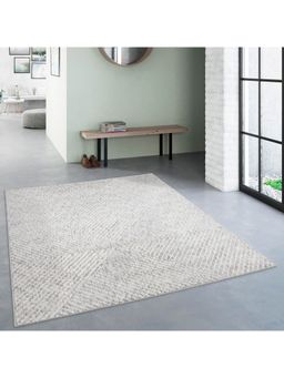 OBSESSIONS - Machine Made Anti-Static Polypropylene Bedside Runner, Cream