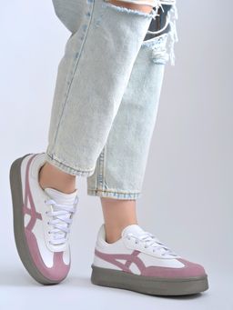 Shoetopia - Women Pink Sneakers