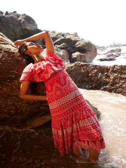 MIRIPRET - Anthea Red Dress