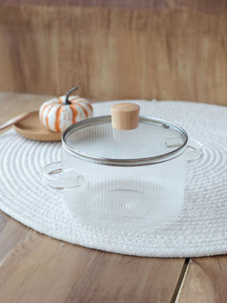 USHA SHRIRAM - Borosilicate Pot Transparent Bye02-Tra