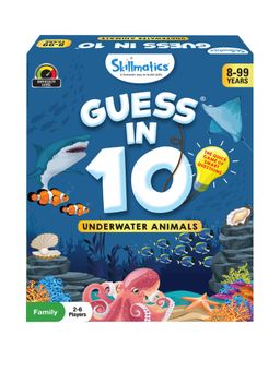 Skillmatics - Card Game Guess in 10 Underwater Animals Gifts for 8 Year Olds and Up