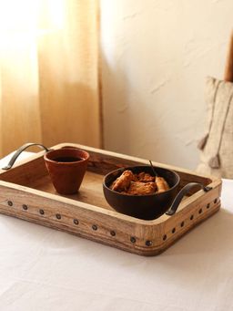 House This - Nukt Wood 1 Tray-Natural