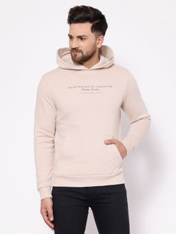 Red Tape - Mens Beige Hoodies