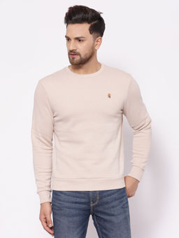 Red Tape - Mens Beige Sweatshirt