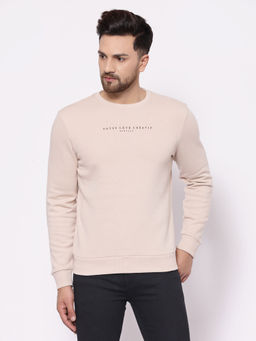 Red Tape - Mens Beige Sweatshirt