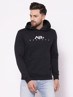 Red Tape - Mens Black Hoodies