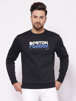 Red Tape - Mens Black Sweatshirt