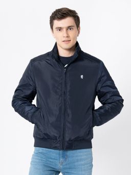 Red Tape - Mens Navy Solid Jacket