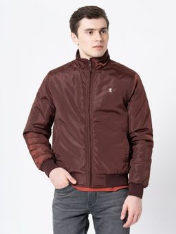 Red Tape - Mens Dark Brown Solid Jacket