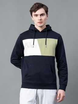 Red Tape - Men Navy Graphic Print Hoodie