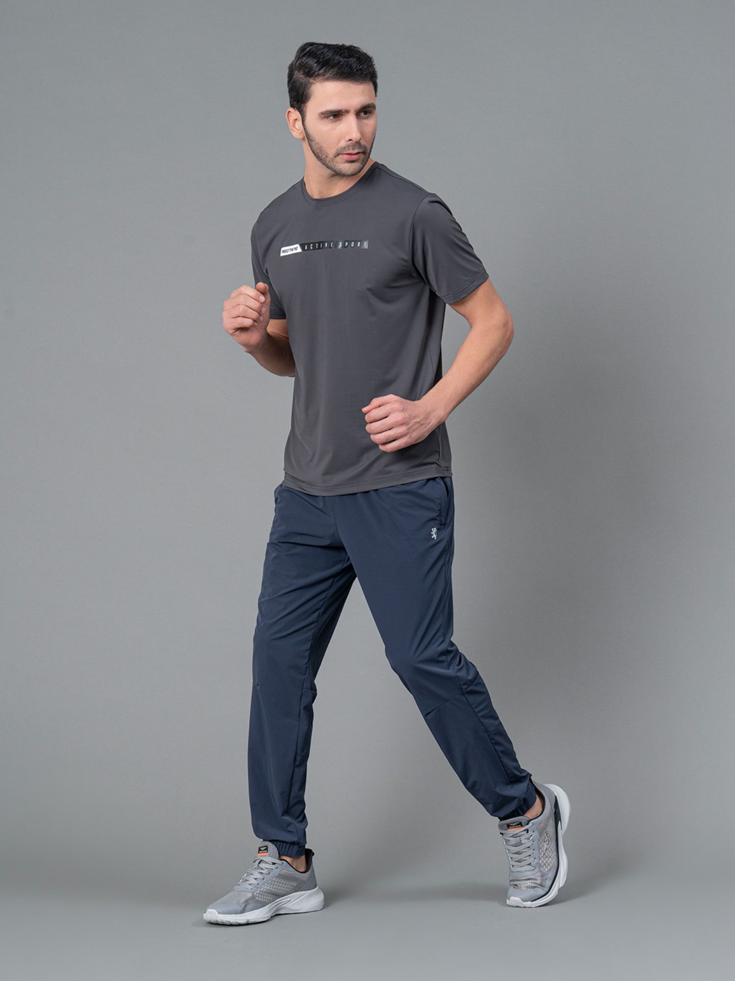 メンズウェア SLDO NYLON SLDO 4WAY STRETCH RIB PANTS Buy Red Tape Navy Solid Nylon Spandax Men's Activewear Jogger Online