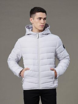 Red Tape - Mens Navy Solid Polyester Casual Jacket