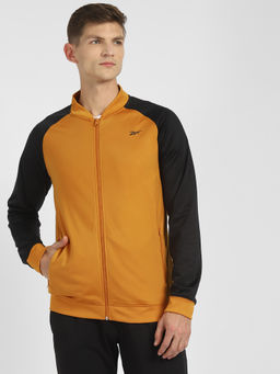 Reebok - Hustle Track top Beige Training Track Top