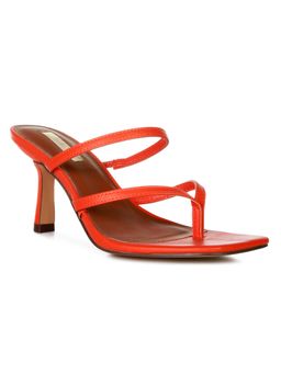 London Rag - Solid Orange Heels