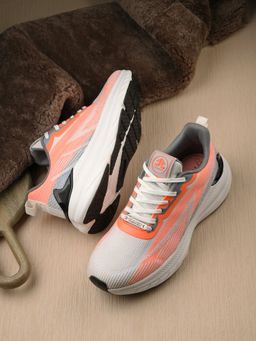 Off Limits - Women Orange Lace Up Running and Gym Shoe