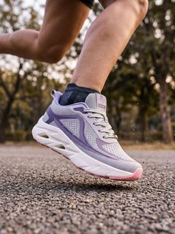 Off Limits - Women Grey Lace-Up Running and Gym Shoes