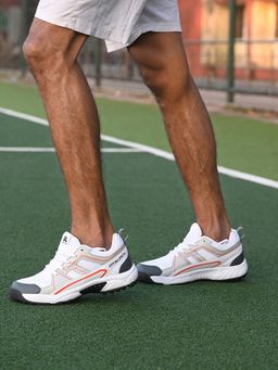 Off Limits - Men White Lace Ups Cricket Shoes