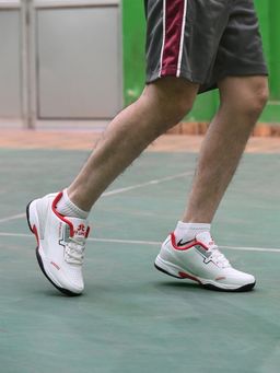 Off Limits - White Men Lace Up Sports Shoes