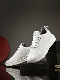 Off Limits - Off White Women Lace-Up Running and Gym Shoes