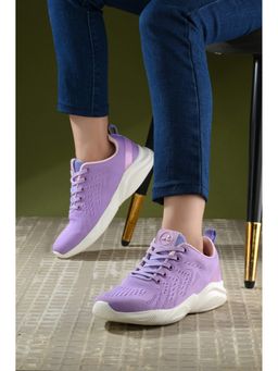 Off Limits - Women Lavender Lace-Up Running and Gym Shoes