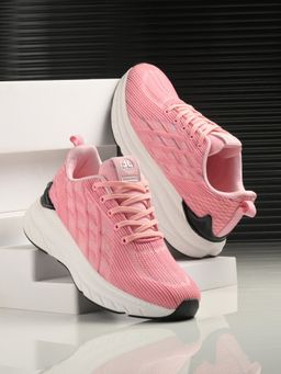 Off Limits - Women Pink Lace Up Running and Gym Shoe