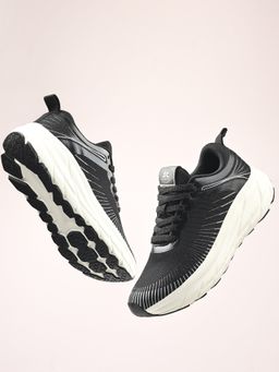 Off Limits - Women Black Lace-Up Running and Gym Shoes