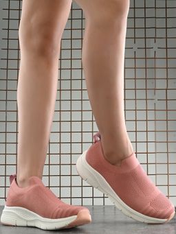 Off Limits - Women Pink Slip On Walking Shoes
