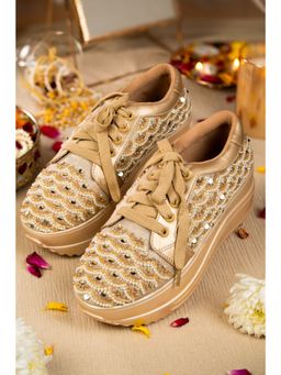 House of Vian - Gold Celeste Sneakers